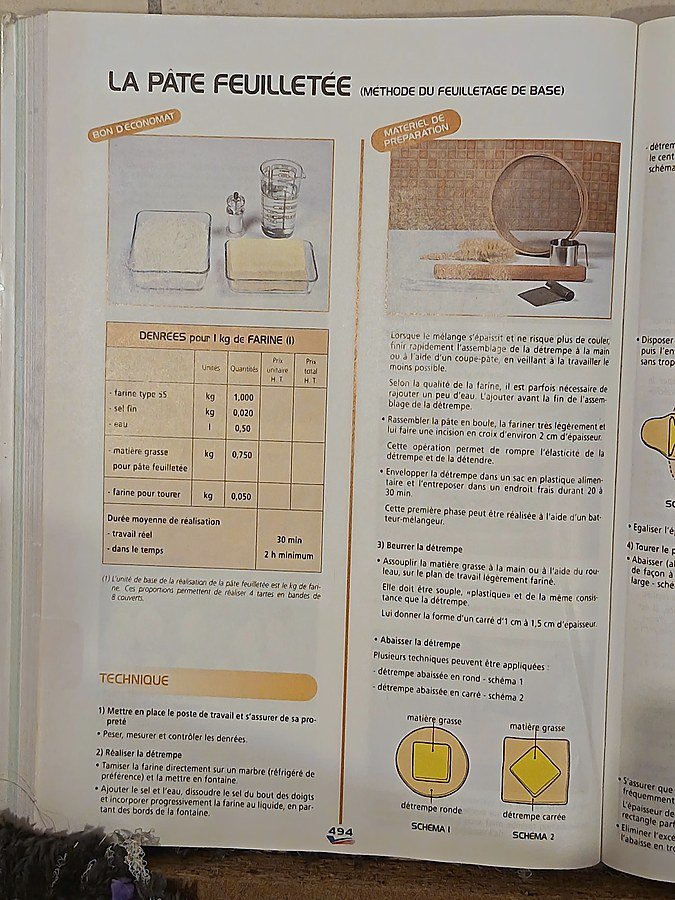 Scan LA PÂTE FEUILLETÉE