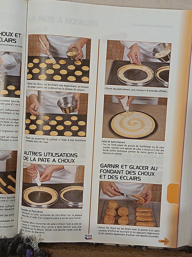 Scan GARNIR ET GLACER AU FONDANT DES CHOUX ET DES ÉCLAIRS
