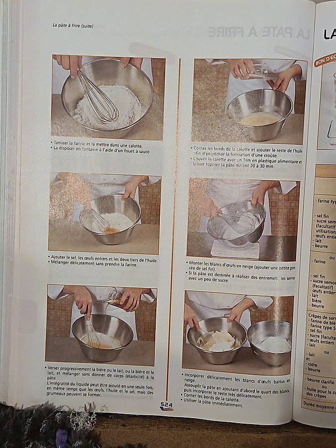 Scan La pâte à frire
