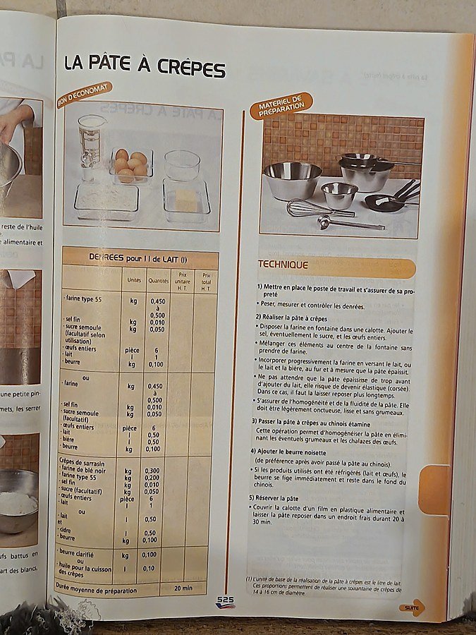 Scan LA PÂTE À CRÊPES